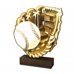 Dřevěná plaketa WF027 | Baseball