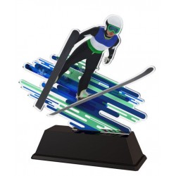 Akrylátová trofej FAZ001M5 | Skoky na lyžích