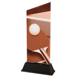 Akrylátová trofej CAS0147 | Stolní tenis
