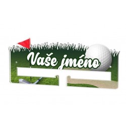 Akrylátový držák na medaile MDAHOLDM03 | Golf