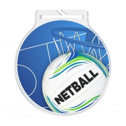 Akrylátová medaile MDA60M17 | Netball