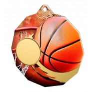 Kovová medaile ekoMDM03M02 | Basketball