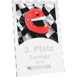 Skleněná trofej CR4244M32 | Motorsport