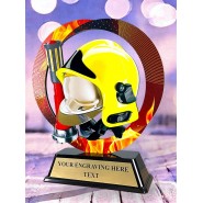 Kovová trofej SAM02M17 | Hasiči