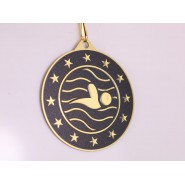 Kovová medaile MDM05M29 | Plavaní