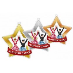 Akrylátová medaile MDASTARM42 | Tanec