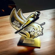 Akrylátová trofej AWF M73 | Skoky na lyžích