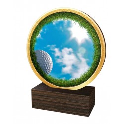 Dřevěná plaketa TFRW832 | Golf