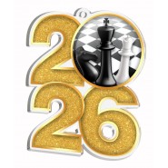 Akrylátová medaile MDA2026M29 | Šachy