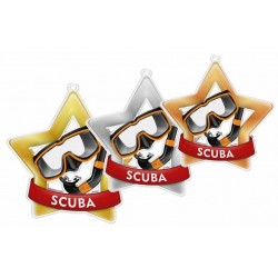 Akrylátová medaile MDASTARM22 | Vodní sporty