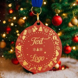 Kovová medaile ekoMDMVAM02 | Vánoce