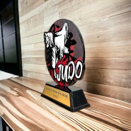 Akrylátová trofej FABM25 | Bojová umění