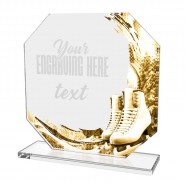 Skleněná trofej CR2024302M64 | Krasobruslení