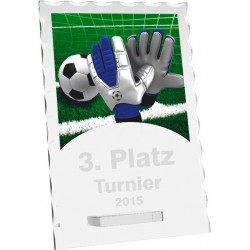 Skleněná trofej CR4244M3 | Fotbal