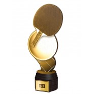 Dřevěná trofej ACTCWR061 | Stolní tenis