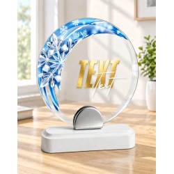 Skleněná trofej CR242075M25 | Zima