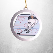 Kovová medaile ekoMDMhc01 | Hokej