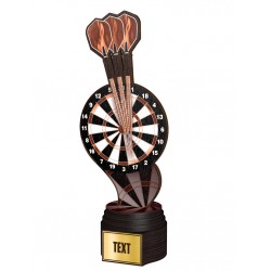 Dřevěná trofej ACTCWR078 | Šipky