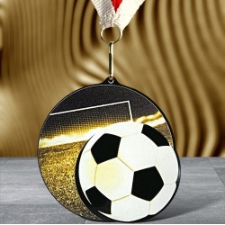 Akrylátová medaile MDARBL M01 | Fotbal
