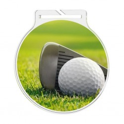 Akrylátová medaile MDA60M12 | Golf