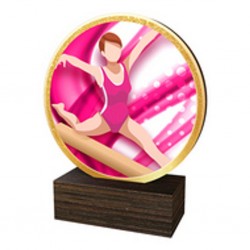 Dřevěná plaketa TFRW738 | Gymnastika