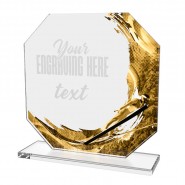 Skleněná trofej CR2024302M57 | Skoky na lyžích