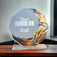 Skleněná trofej CR2024301M23 | Cyklistika