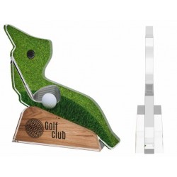 Akrylátová trofej ASL002M1 | Golf