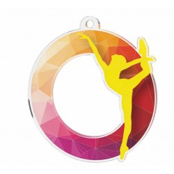 Akrylátová medaile MDA0020M88 | Gymnastika