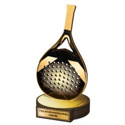 Dřevěná plaketa RWR013 | Padel