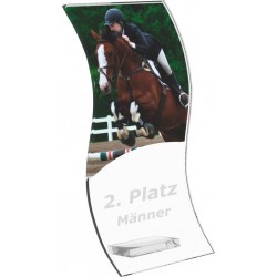 Skleněná trofej CR4142M31 | Jezdectví