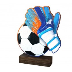 Dřevěná plaketa WF010 | Fotbal