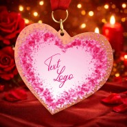 Kovová medaile ekoMDMVALM04 | Valentýn