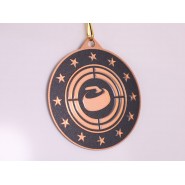 Kovová medaile MDM05M06 | Curling