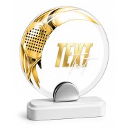 Skleněná trofej CR242075M13 | Padel Skleněná trofej CR242075M13 | Padel