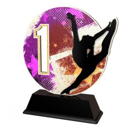 Dřevěná trofej PWT001M04 | Gymnastika