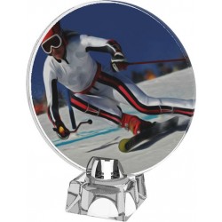Skleněná trofej CR4043M11 | Sjezdové lyžování