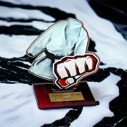 Akrylátová trofej AWF M57 | Bojová umění