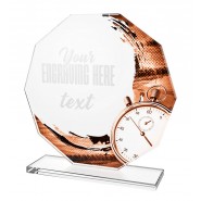Skleněná trofej CR2024301M11 | Plavání