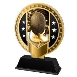 Kovová trofej SAMR03M28 | Šerm