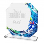 Skleněná trofej CR2024302M55 | Sjezdové lyžování