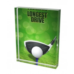 Skleněná trofej CR4008M41 | Golf