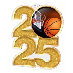 Akrylátová medaile MDA2025M06 | Basketball