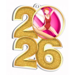 Akrylátová medaile MDA2026M37 | Gymnastika