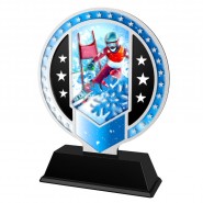 Kovová trofej SAM03M32 | Sjezdové lyžování