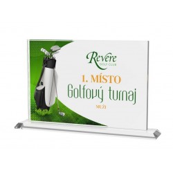 Skleněná trofej CR21001M03 | Golf