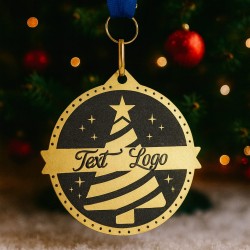 Kovová medaile ekoMDMVAM03 | Vánoce