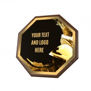 Dřevěná plaketa HEXM34 | Hasiči