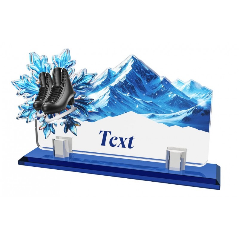 Akrylátová trofej APLAG26M06 | Bruslení Akrylátová trofej APLAG26M06 | Bruslení