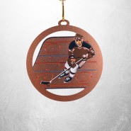 Kovová medaile ekoMDMhc02 | Hokej